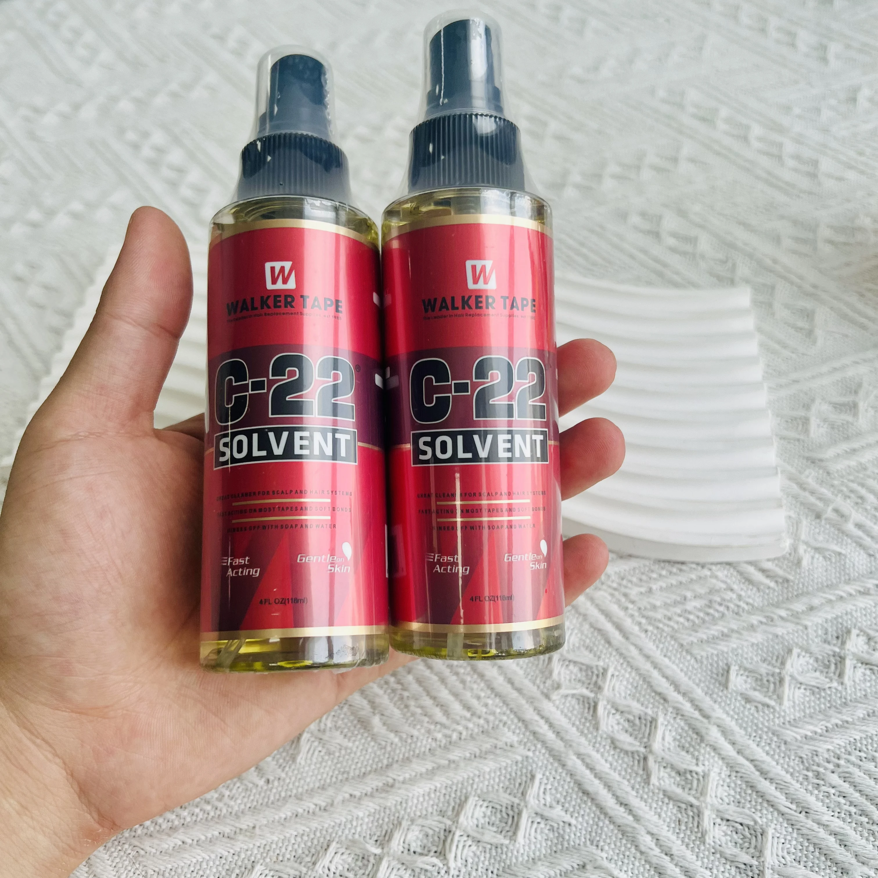 

118ML 1/2/3/4/5/10/20P C-22 Solvent Spray Remover for Lace Wig Toupee Adhesive Remover Wig Glue Remover for Tape Hair Extensions