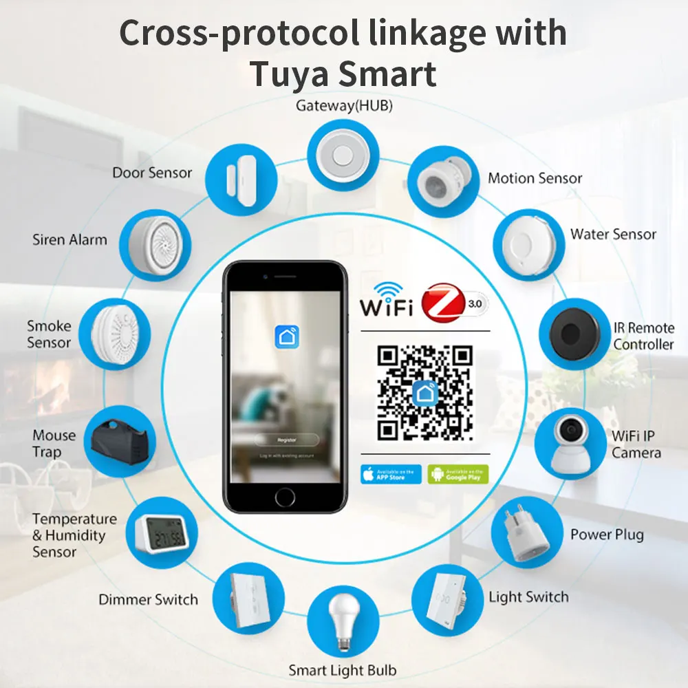 تويا زيجبي 3.0 بوابة المحور اللاسلكية/السلكية المنزل الذكي جسر الحياة الذكية APP التحكم عن بعد يعمل مع أليكسا جوجل مساعد