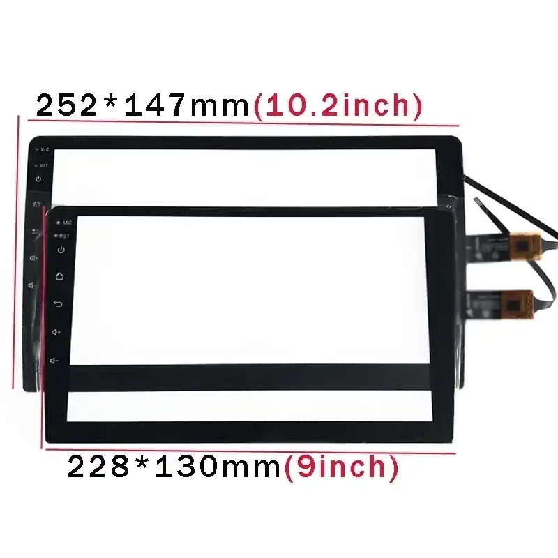 10.29 Inch Glass for Kingbeats K2 Plus GPS Car Radio Multimedia Video Player Navigation DVD Capacitive Touch Screen Replace