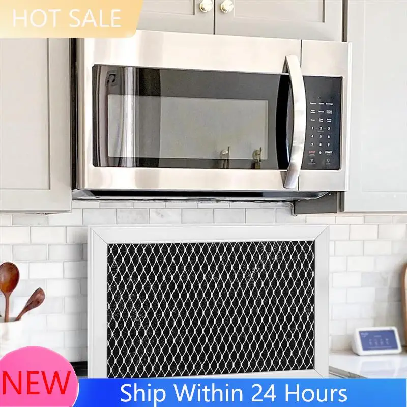 【2025-hot】8pcs-microwave-charcoal-filter-parts-for-ge-jx81c-wb02x10776-microwave-filter-for-kitchen-air-carbon-filter