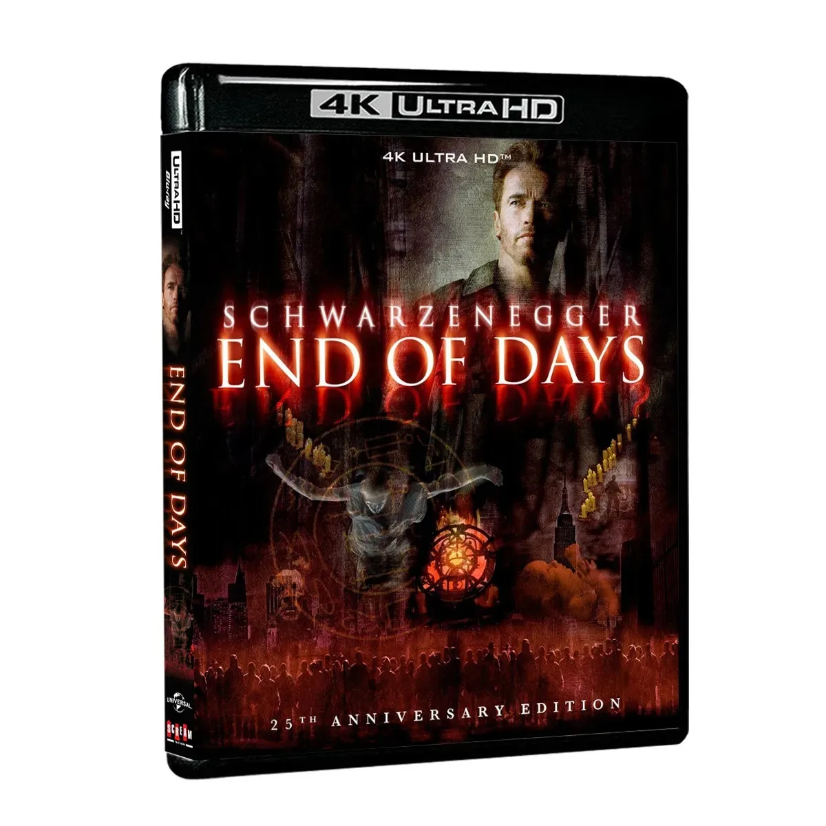 HOT 4K UHD End of Days (1999) Blu-ray Movie Disc PS5 Compatible with XSX Dolby Vision UK DTS5.1