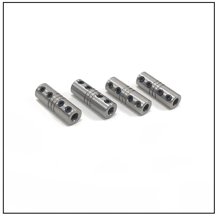Motor Flexible Shaft Coupler 5-4mm 5-4.76mm High Precision Stainless Steel Coupling Transmission Connector for RC Boat