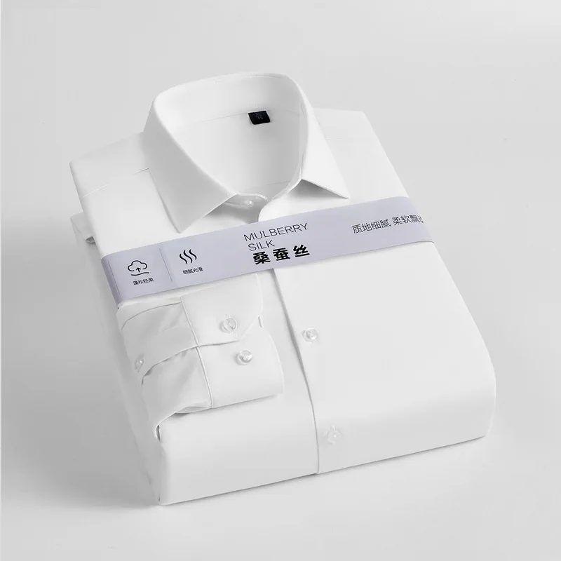 2027 New Men's Short-Sleeve Shirt, Made From Slightly Stretchy Fabric,Featuring A Single-breasted Button-down Collar A Slim Fit.