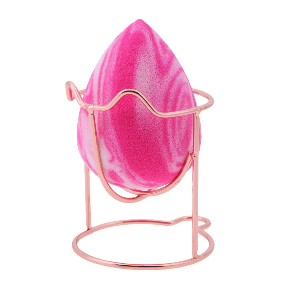 Podstawka na gąbeczkę do makijażu w kształcie kropli wody, uchwyt do suszenia gąbeczek do makijażu, wzór kotka