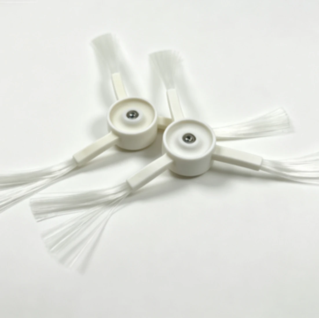 Two-Piece Side Brush Replacement for For xiaomi S10T and For mijia Robot Vacuum Models with Anti-Snarl Function