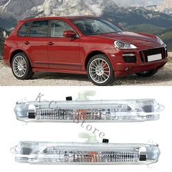 Car Daytime Running Driving Light Front Bumper LED Fog Lamp For Porsche Cayenne GTS Turbo 2007-2010 7L5941181E 7L5941182E