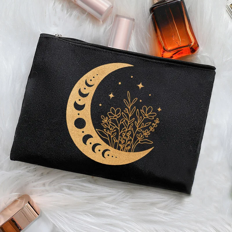 Ramadan Gift Makeup Bag for Muslim Eid Gifts Eid Mubarak Gift Bags Ramadan Supplies Al Fitr Party Decoration Mubarak Make Up Bag