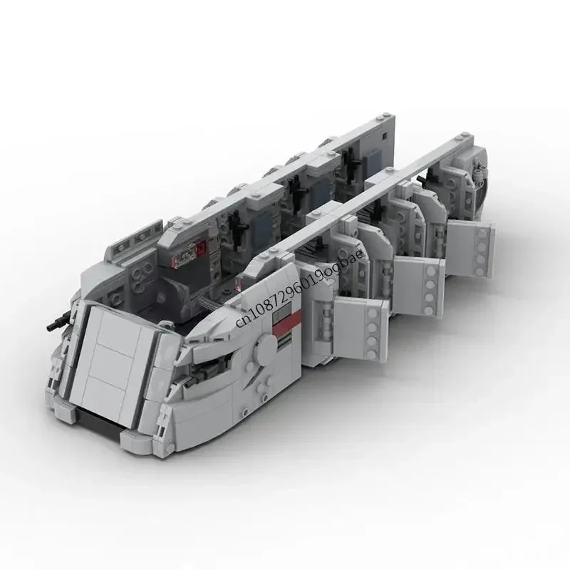New 1315Pcs Famous Star Battle Movie Moc Troop Transport Car Model Building Custom Puzzle Diy Creative Ideas Toys Birthday Gifts