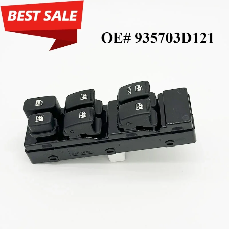 

935703D121 For Sonata EF 935703D121 4-Door Power Window Master Door Lock Main Control Switch Left OEM 93570-3D121