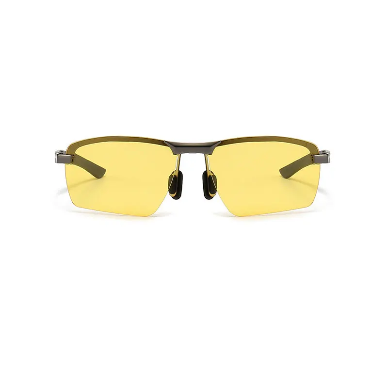 Night Vision Polarized Sunglasses for men Outdoor Female Sports Glasses Night viewer Yellow Lens