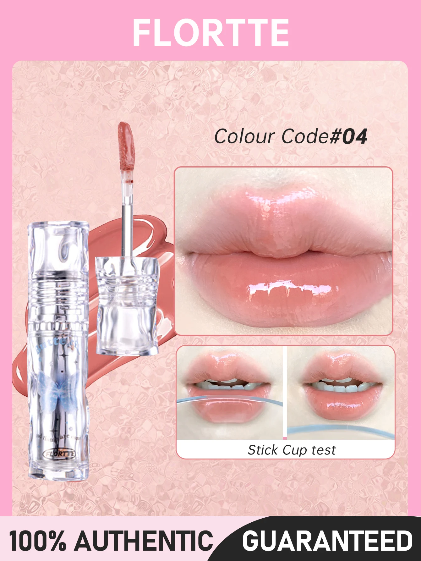 フランテルナシリーズリップラッカー、可愛い、2.6g