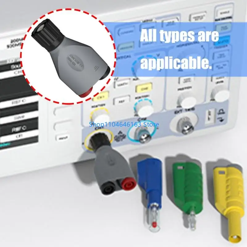 Schnelle Verbindung BNC Bananenadapter 4mm Schnittstellen professionelle Videoausrüstung