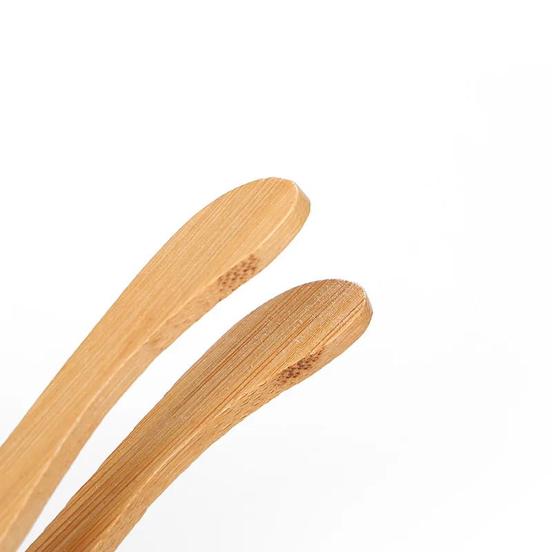 Pinces à thé en bois à tête incurvée/droite de 17cm, 3 pièces, pinces à thé Anti-brûlure, pincettes en bambou, accessoires de cérémonie du thé