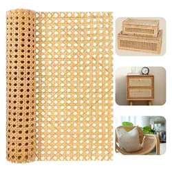 40-45cm Wide Cane Webbing Rattan Webbing Suitable For Cane Projects, Used For Furniture, Chairs, Cabinets, Rattan Mesh Diy