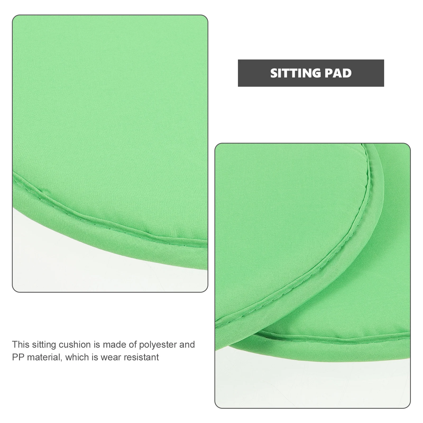 

2pcs Outdoor Picnic Round Camping Ground Portable Sitting For Picnic Park Hiking Pad Seat Mat Cushion Pad Outdoor Mat Seat