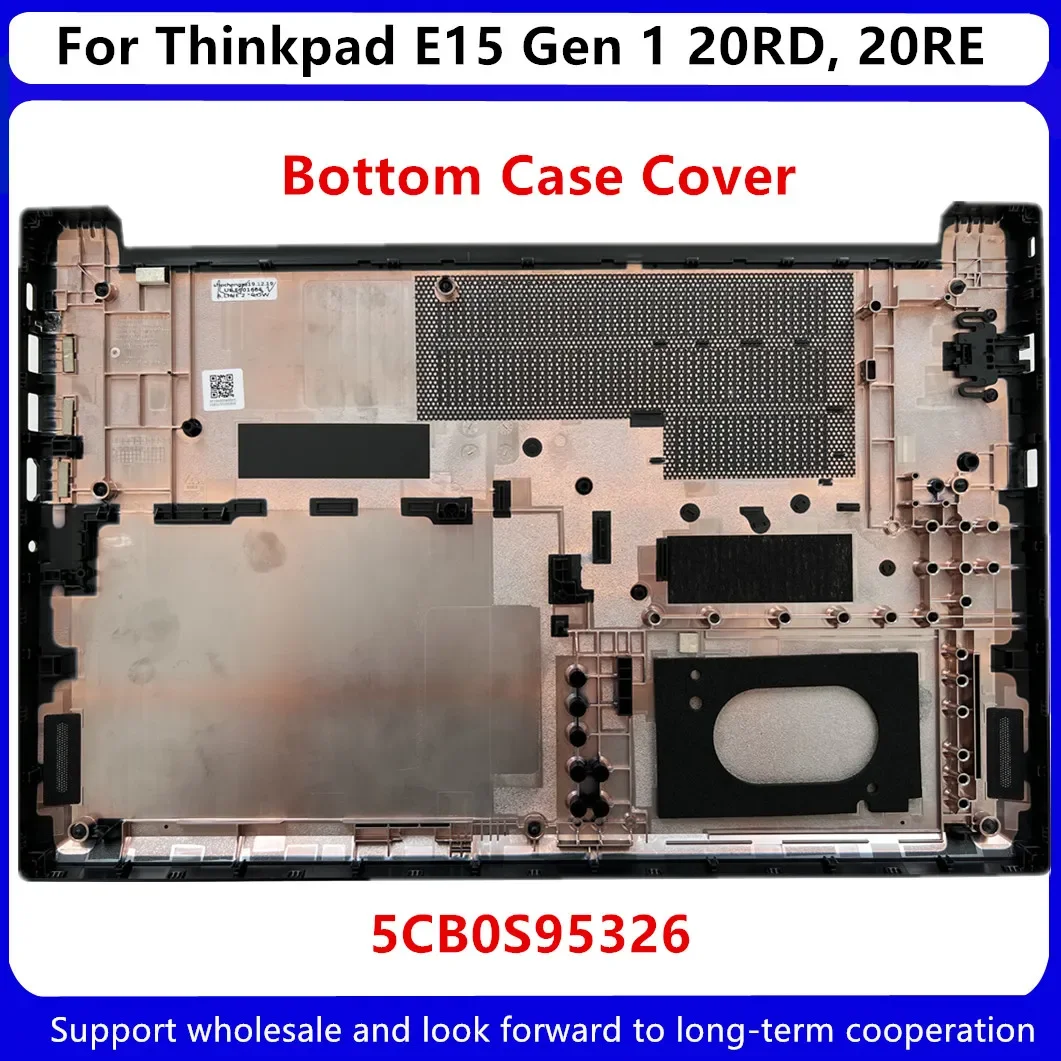 New For Kailxuling Thinkpad E15 Gen 1 20RD 20RE FE5A0 Base Cover Bottom Case 5CB0S95326 AP1D6000400 Black image 2