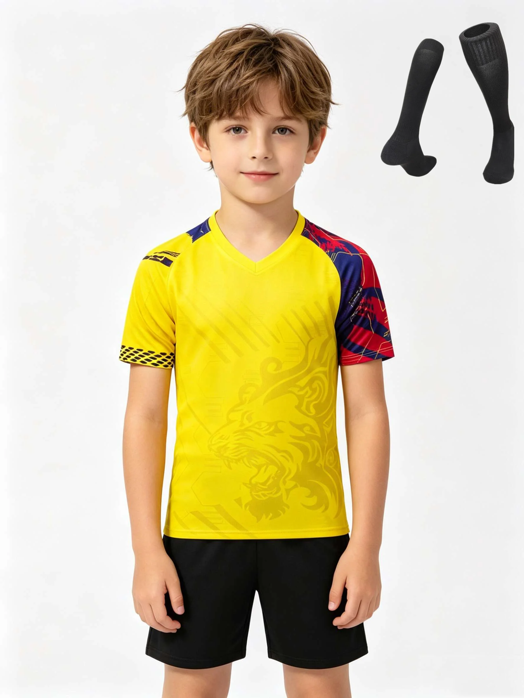 Children's Training Clothes Shirts Competition Suits Boys Girls Clothes200536