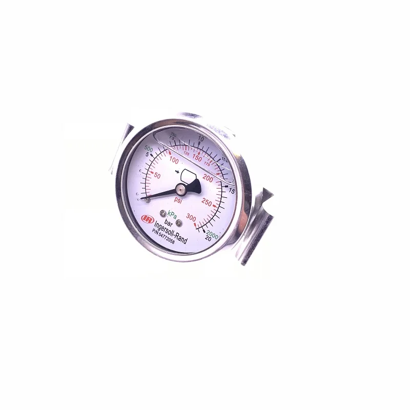 2pcs/lot 54772058 /0-300PSI IR air compressor differential pressure gauge