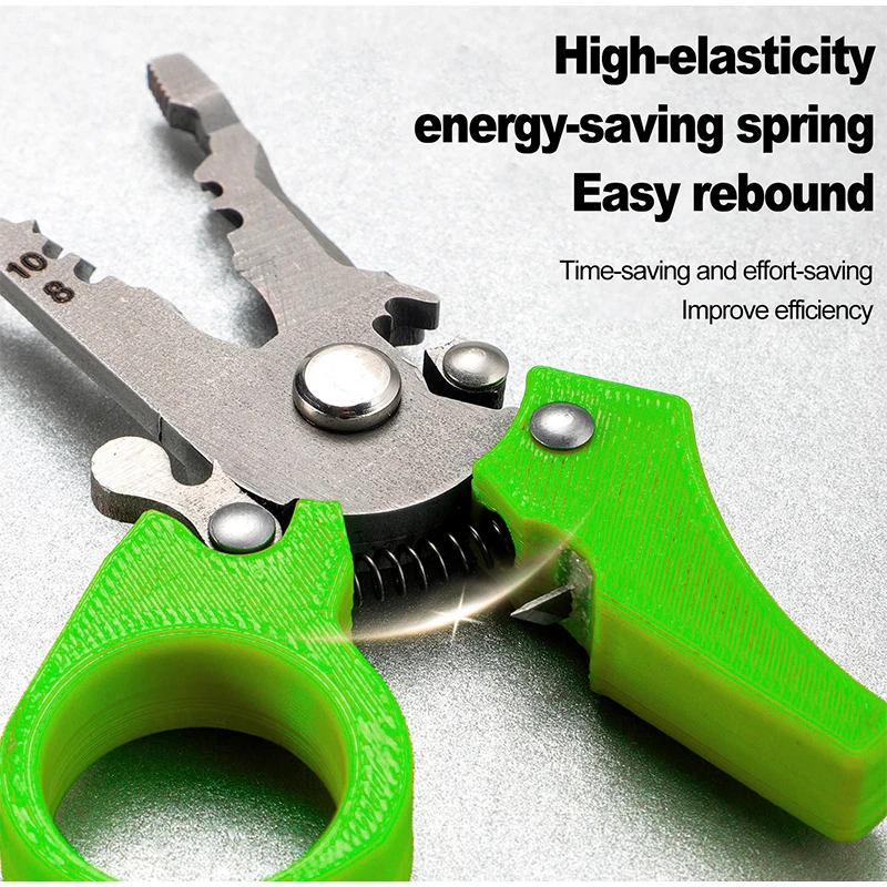 1/2PCS Mini Wire Strippers Pliers Multi-function Pocket-sized Splitting Wire Stripper Electricians Cable Cutting Crimping Pliers