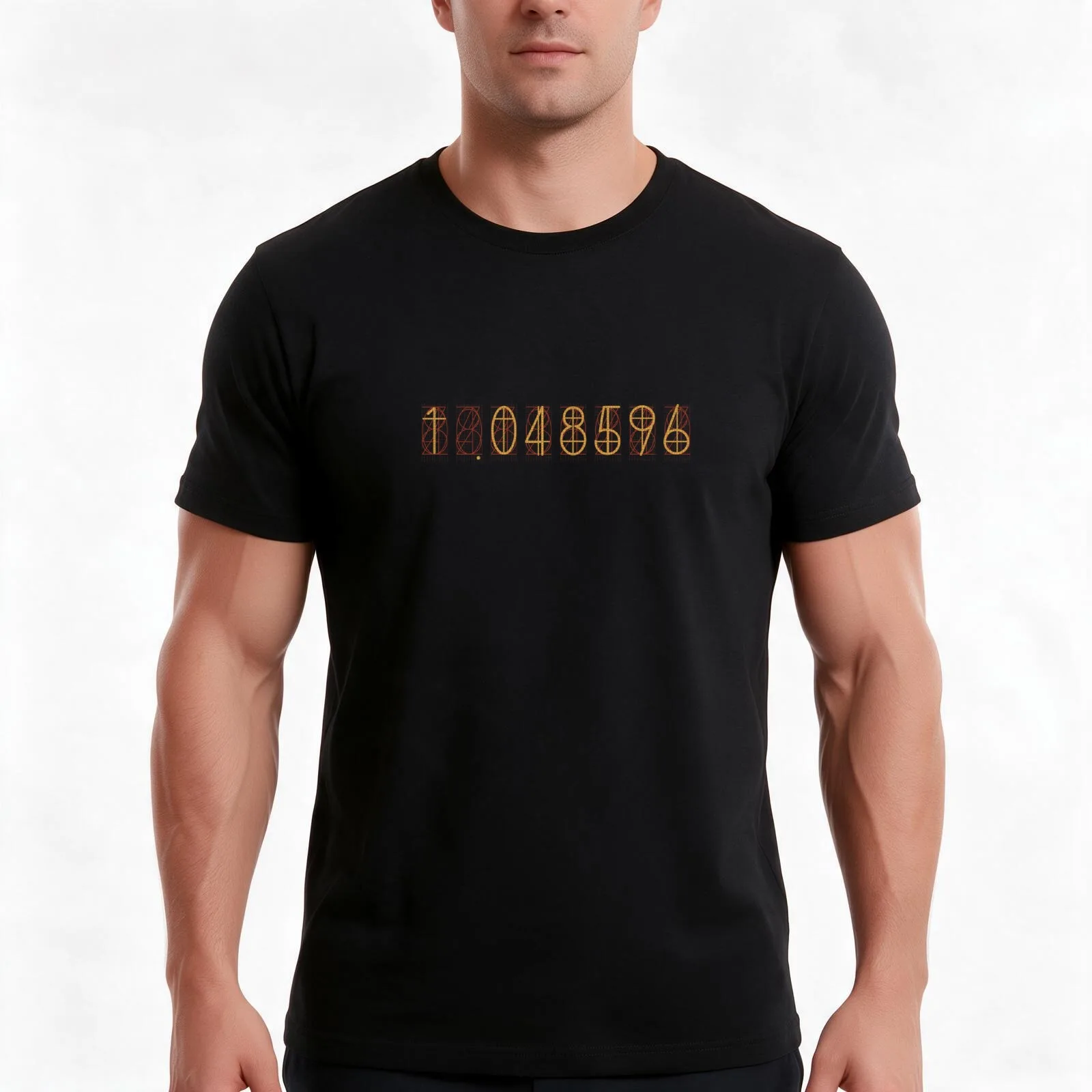 Steins Gate - 1.048596 Divergence Ratio T-Shirt Summer Casual Cotton Tee Oversized Streetwear Tops Vintage Graphic Print