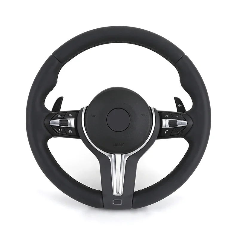 Custom Volant M Sport Car Steering Wheel For BMW F10 F12 F13 F20 F30 F31 F32 F34 F36 F01 F06 F07 X1 F48 X5 F15 X6 F16 M3 M4 M5