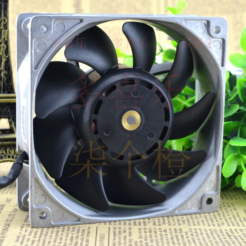 ZMZM  for  SANYO 9SG1212P1G06 12CM 12038 12V Aluminum 4A Cooling Fan High Air Volume