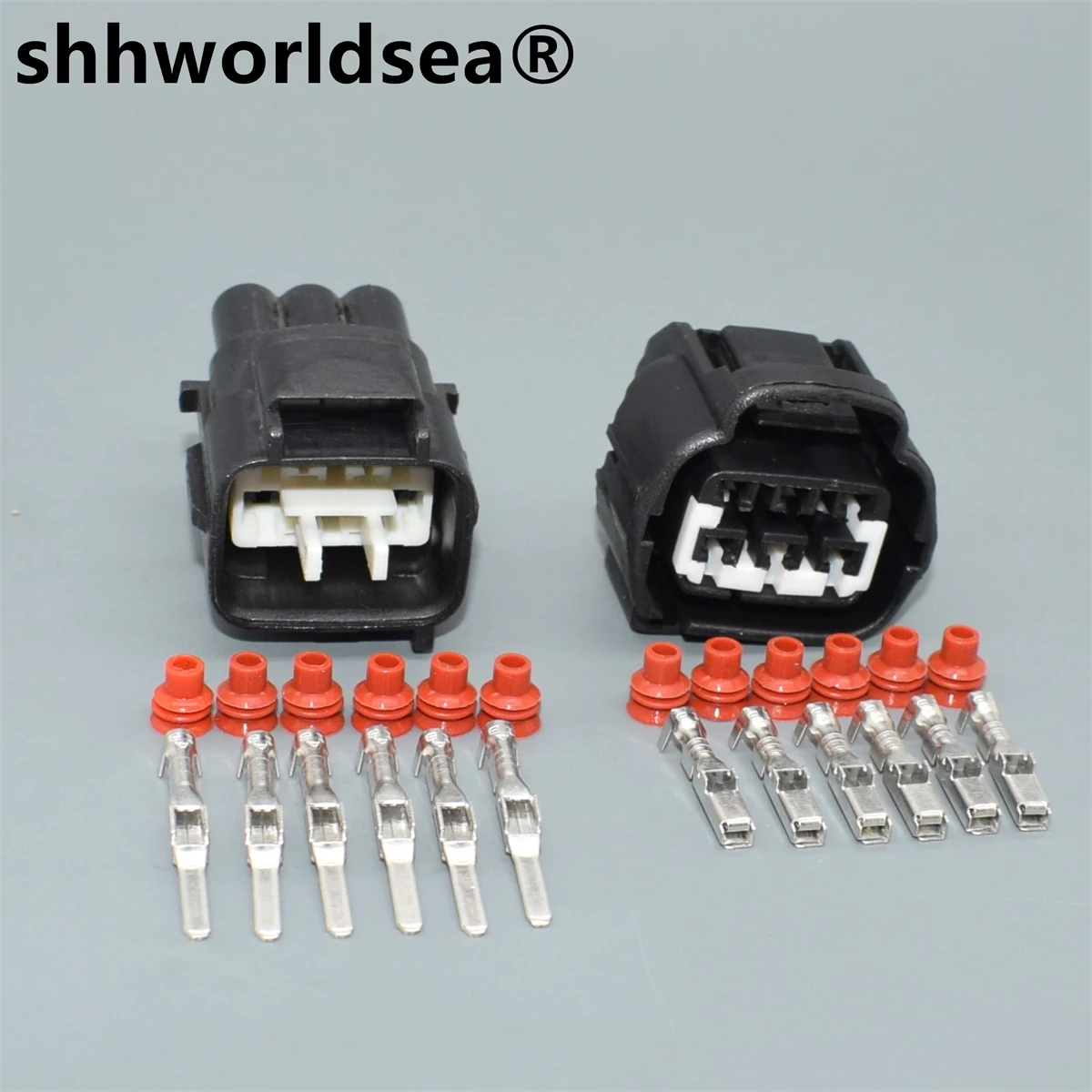 shhworldsea  Auto 6pin plug 7283-7062-30 7283-7062 wiring electrical cable connetor 90980-11034 9098011034