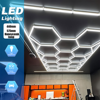 Garage Light Hexagon Led Lights Lamp Highly Efficient Honeycomb LED Light Customized for Barber Ceiling Lighting Workshop
