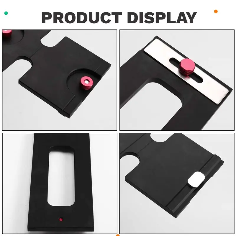 【GIFT】1410 Track Saw Guide Right Angle Positioning Plate Woodworking Electric Circular Saw Track Ruler
