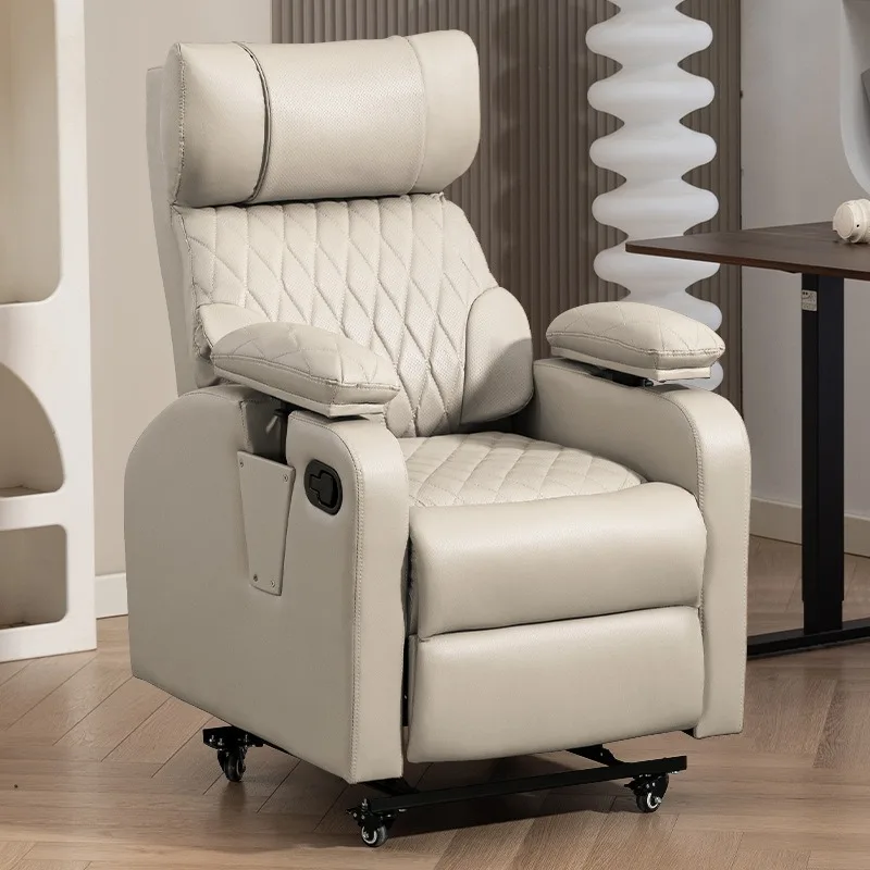 Breathable Long Sitting Gaming Chair Ergonomic Home Office Internet Cafe Armrests Recliner Furniture Sofa Armchair