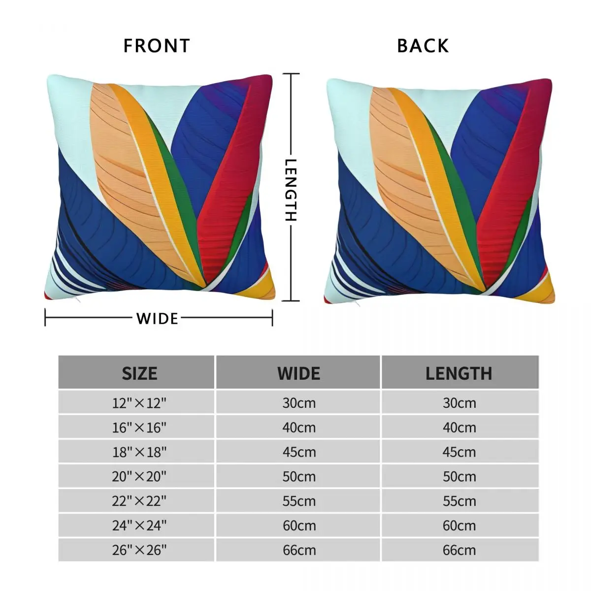 Bird Of Paradise Boho Botanical Pillowcase Polyester Linen Velvet Printed Zip Decorative Pillow Case Car