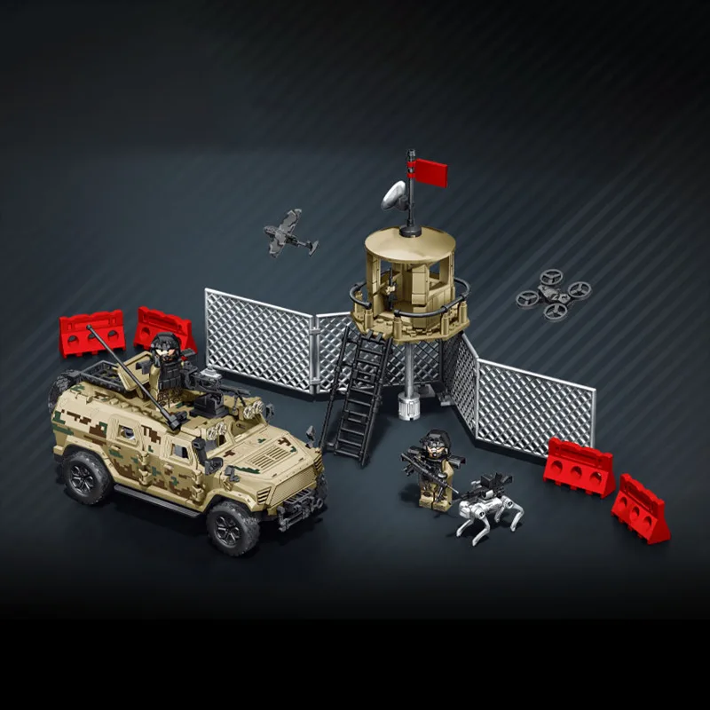 

В НАЛИЧИИ: Конструктор MOC «Армейский склад военного оборудования» и «Военный наблюдательный пункт» — Строительные блоки и кирпичики для сборки, игрушки для мальчиков, рождественский подарочный набор