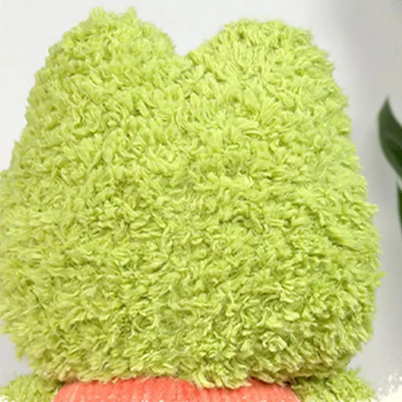 Peluche grenouille drôle pour la maison, animal en peluche, dessin animé, beurre, jouet doux pour la maternelle, 9,45 pouces