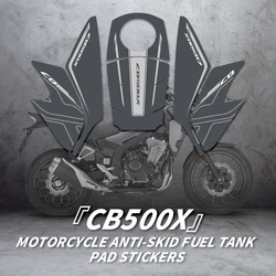 For HONDA CB500X Bike Refit Abrasion Resistant Decoration Decals Kits Motorcycle Fuel Tank Area Protection Stickers