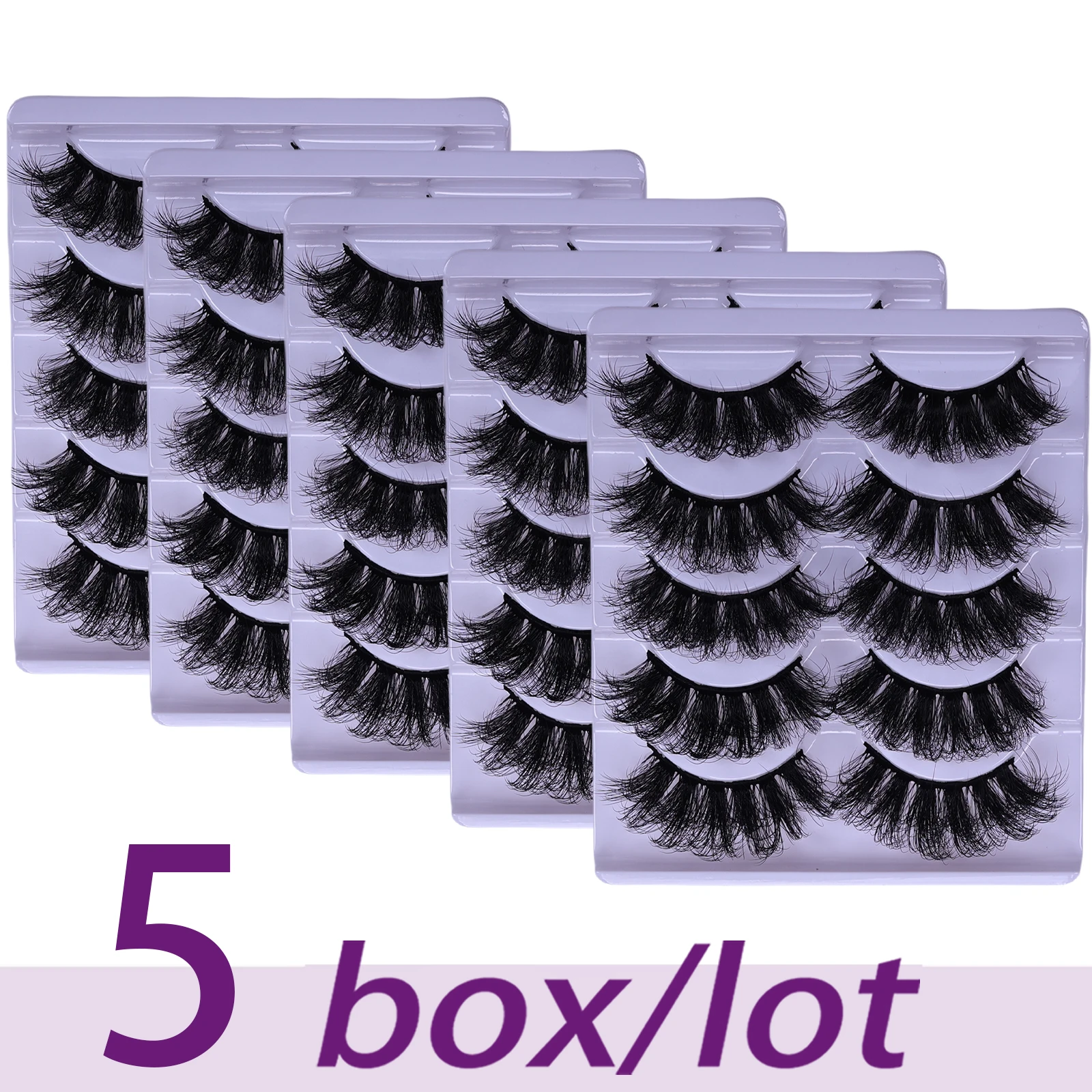 15 Paar/25 Paar 3D-Fälschungswimpern, dramatisches Volumen, dicke Wimpern, flauschige natürliche falsche Wimpern, dicke dramatische Wimpern