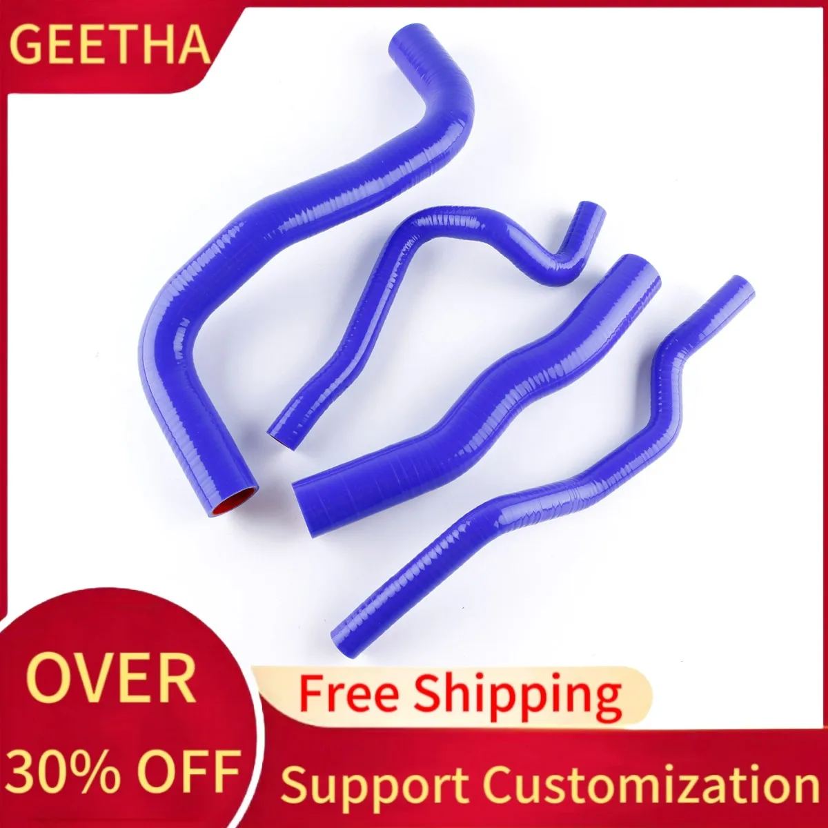 For 1994-2001 Mitsubishi FTO DE3A Chassis 2.0 6A12 Engine AT Car Silicone Radiator Coolant Hose Kit 1995 1996 1997 1998 1999