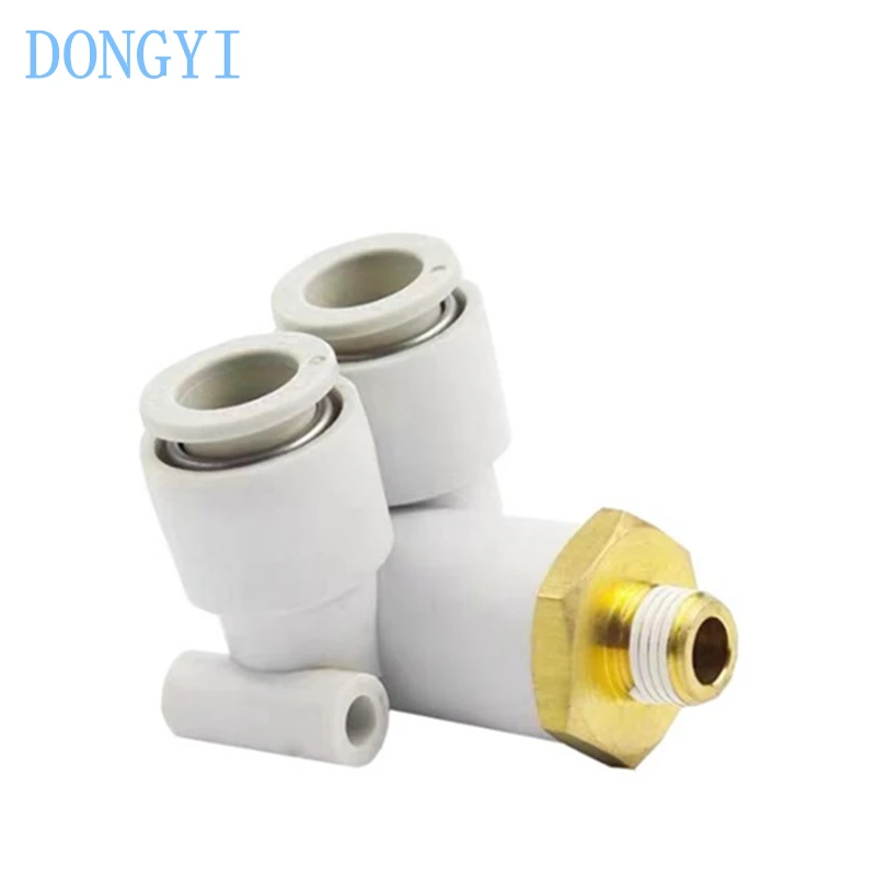 Partial Three Vent Connector Fittings KQ2LU KQ2LU04 KQ2LU06 KQ2LU08 KQ2LU10 KQ2LU12 M5 01S 02S 03S 04S