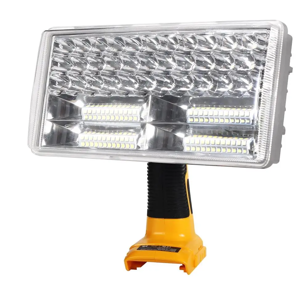 LED Work Light 4200LM Flashlight Dewalt 20V Max Lithium-ion Battery with USB Port Zinc Alloy Emergency Camping Spotlight