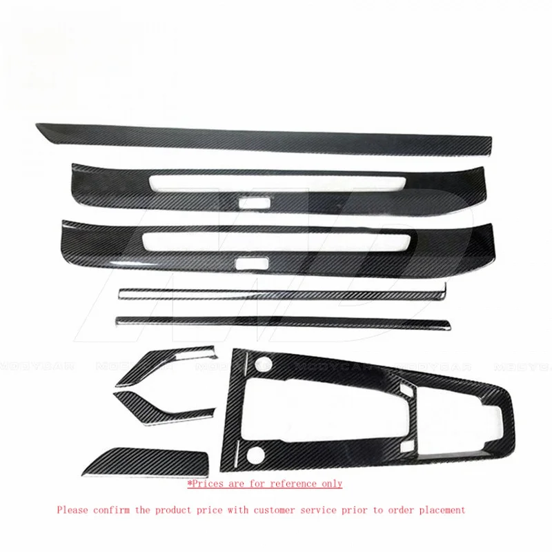 Dry Carbon Fiber Interior (9 Pcs) for 2019-2022 Porsche 911 992.1