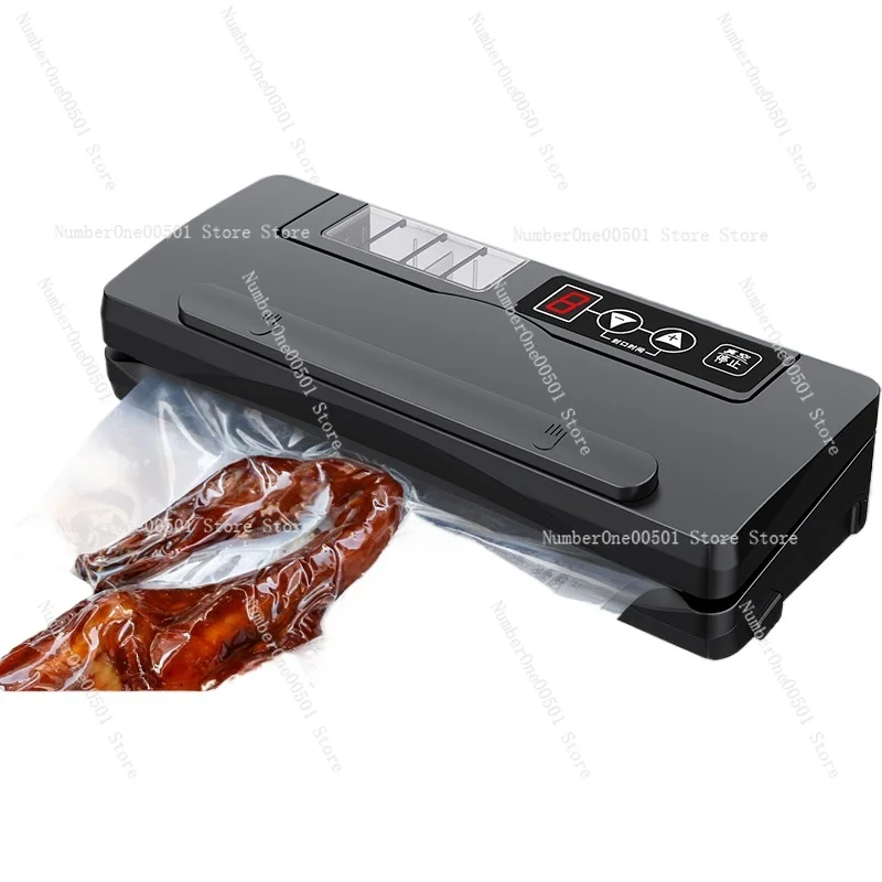 Multi functional vacuum sealing machine, dry and wet dual-use, flat bag, smooth surface, household vacuum packaging machine