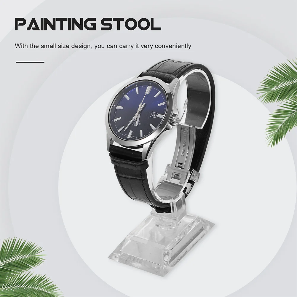 

12 Pcs Transparent C Shape Watch Display Stand Acrylic Jewelry Holder Clear Storage Rack for Watches Organizer Shelf