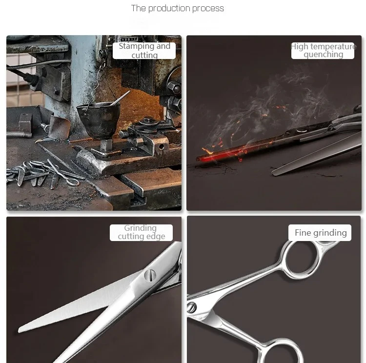 Professionelle Friseurscheren aus Edelstahl Haarschneidescheren für Salon Friseure Haarstylisten – Detail 7