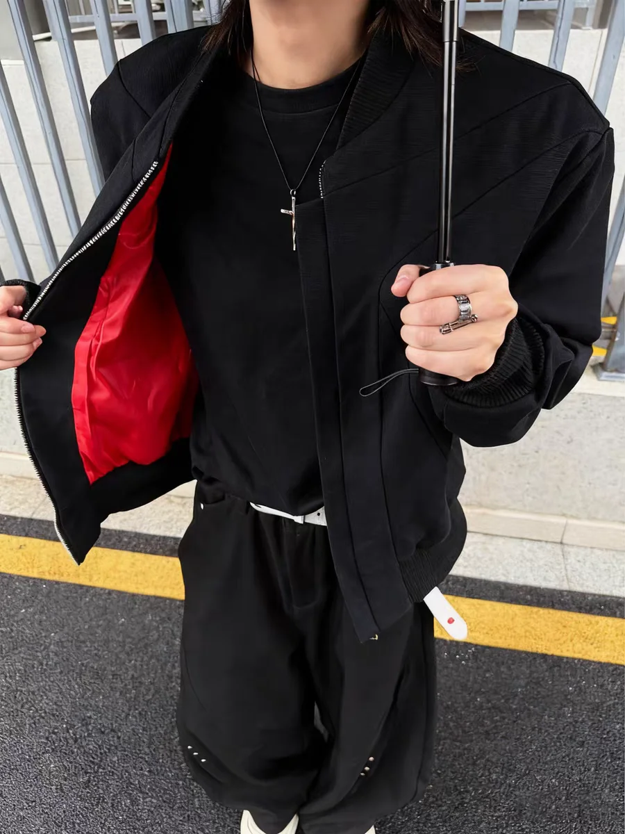 

Мужская куртка-бомбер American Sport для весны и осени, высококачественная рабочая одежда, верхняя одежда Cleanfit из полиэфирного волокна