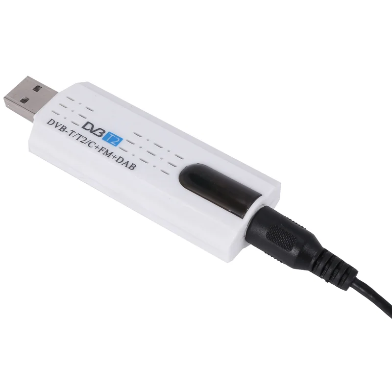 USB 2.0 цифровой DVB-T/T2 SDR+DAB+FM HDTV ТВ-тюнер приемник