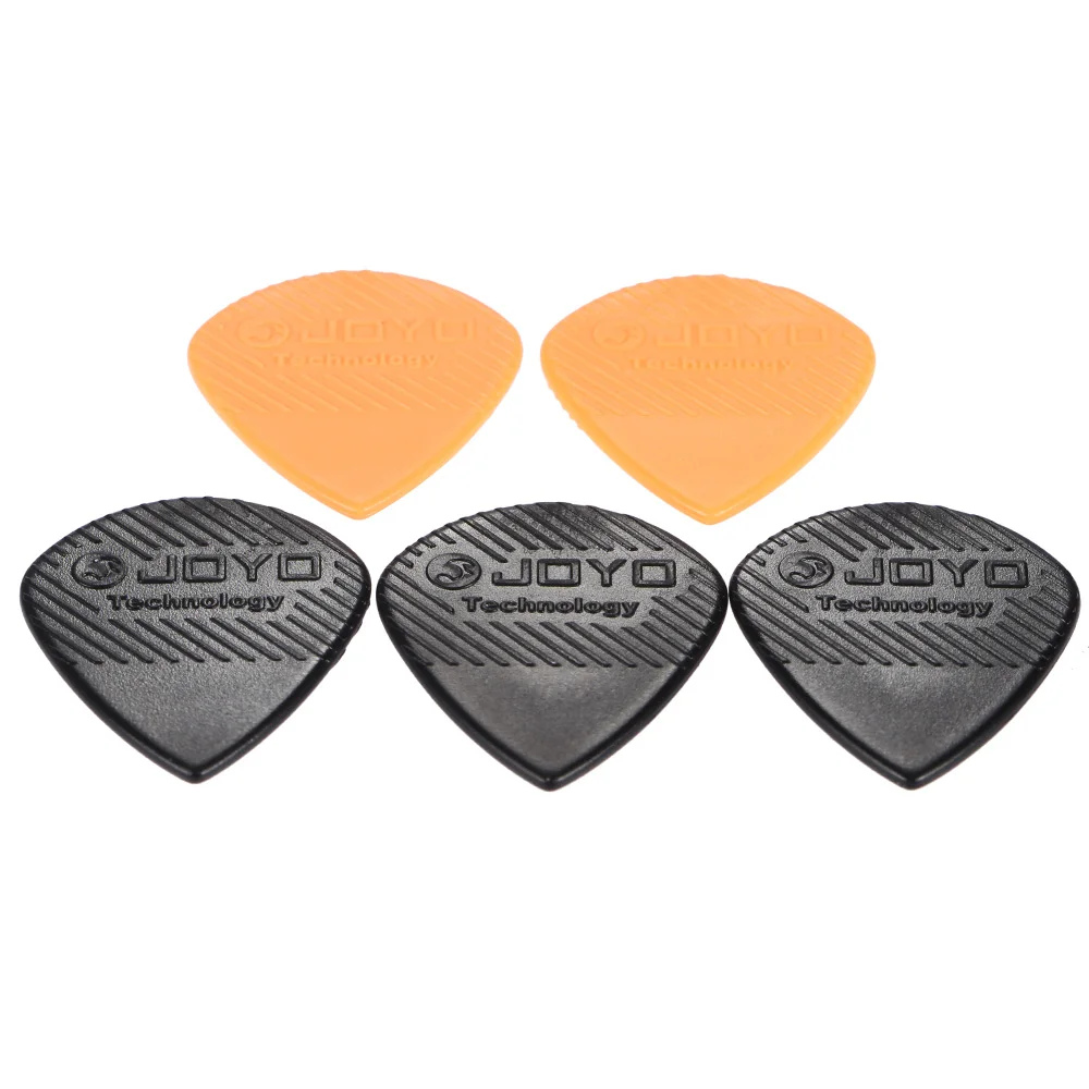 Guitar Pick 5pcs Plastic Triangle Shape puas de guitarra electrica Guitar stringed Instrument Accessories 3pcs Black 2pcs Orange