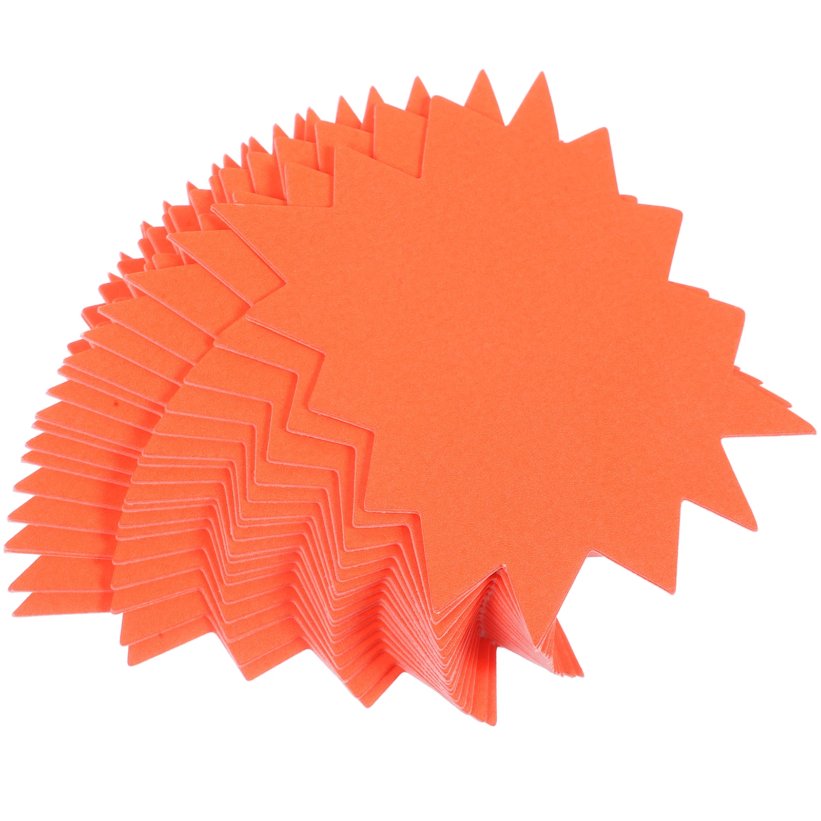 

Fluorescent Explosion Price Labels Blank Display Stickers Retail Tags Paper Clothing Store 250 Pcs