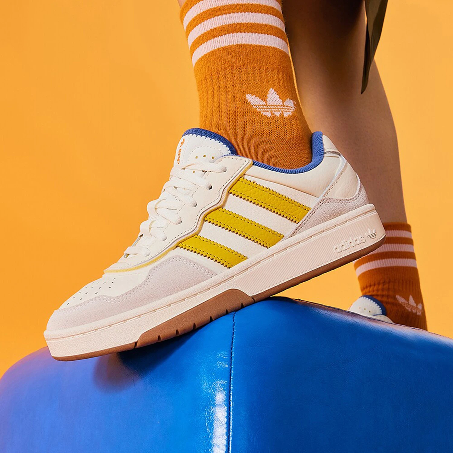 

Adidas Genuine COURTC Унисекс Прочные низкие туфли в стиле ретро ID0559