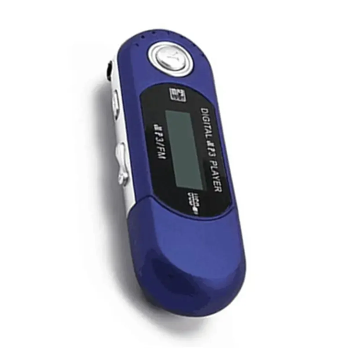 Mini MP3 Player USB 2.0 Small Flash Drive Multilanguage LCD Music Player with 3.5mm Audio Jack Automatic Shutdown(B)