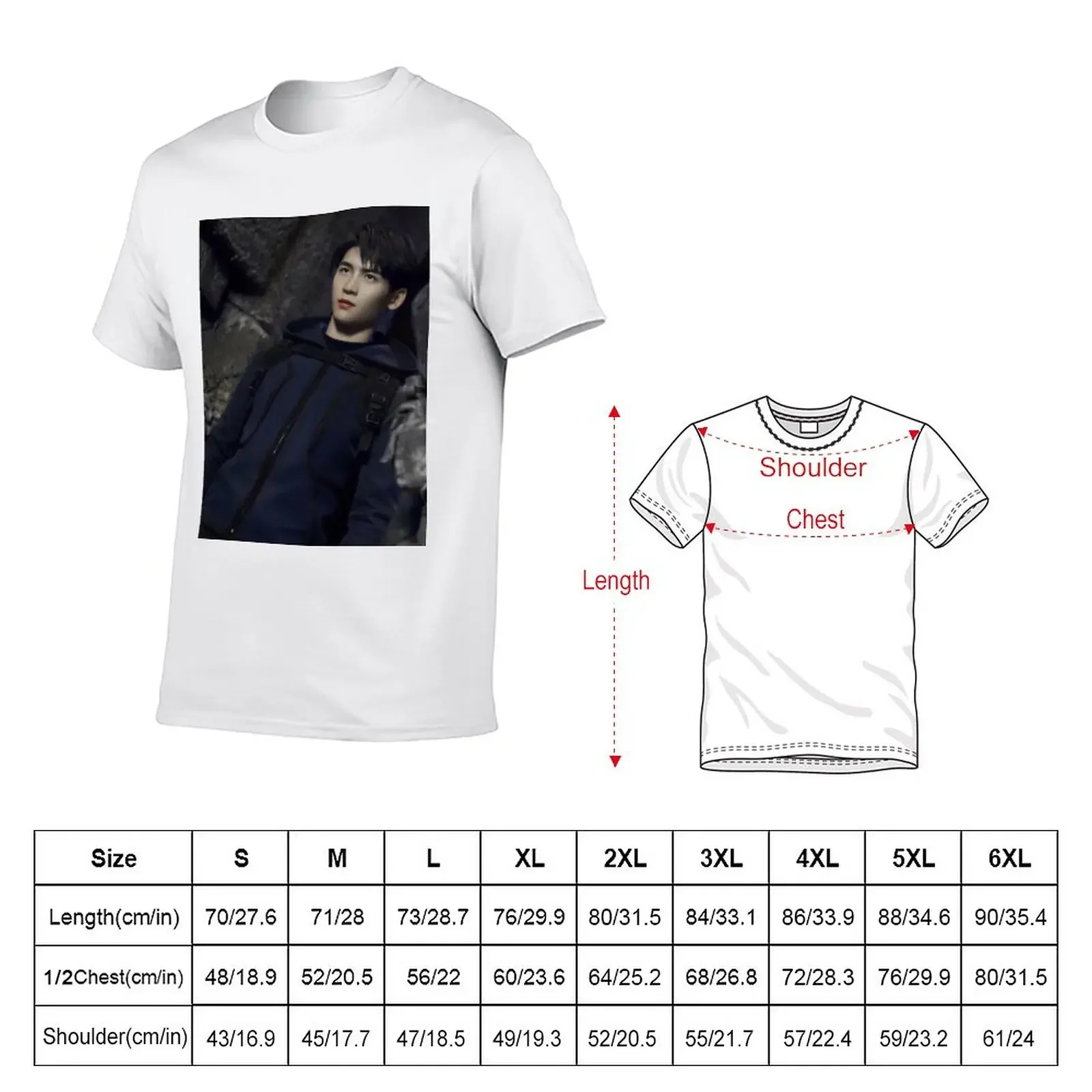 Zhang Qiling, XiaoGe, Huang JunJie T-Shirt customs summer clothes aesthetic clothes plain white t shirts men