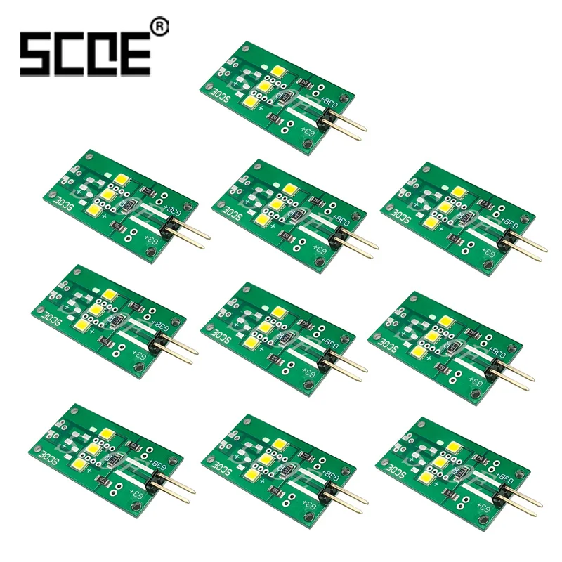 자동차 인테리어 LED 발판 트렁크 라이트, 좌석 스코다 파사트 B6 B7 CC 아우디 A1 A2 A3 A4 B8 B9 A5 A6 C7 C8 A8 Q3 Q5 Q7 TT, 10 개